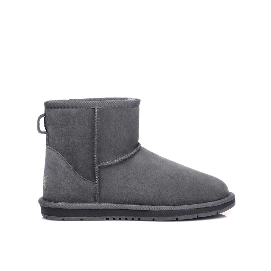 Classic Charcoal sheepskin boot