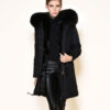GUG Black Parka Fur Jackets