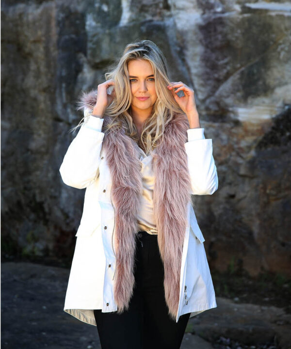 GUG Raccoon Fur Parka Jackets
