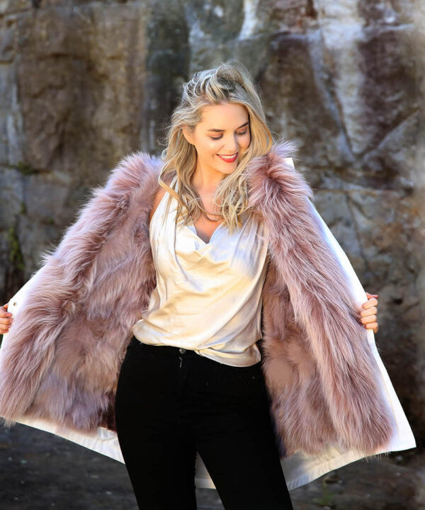 GUG Raccoon Fur Parka Jackets