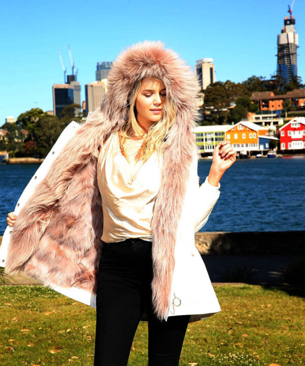 GUG Raccoon Fur Parka Jackets